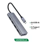 UGREEN 4 - Port USB 3.0 to Type -C HUB - CM219 - 70336 - 1 Year Warranty