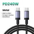 UGREEN 1 Meter 240W Type-C to Type-C PD N  Fast Charging Cable - L532 - 65907 - 1 Year Warranty - Image 6