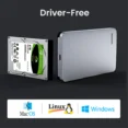 UGREEN 2.5-Inch SATA External Hard Drive Enclosure - CM300 - 70498 - 1 Year Warranty - Image 7