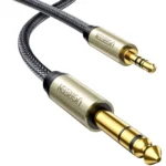 UGREEN 3.5mm to 6.35mm TRS Stereo Audio Cable 3m (Gray) - AV127 - 10629 - 1 Year Warranty