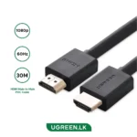 UGREEN 30 Meter 1080p@60Hz HDMI to HDMI Cable - HD104 - 10114 - 1 Year Warranty