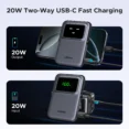 UGREEN 5000mah 20W Uno Series Magnetic Wireless Power Bank With Stand – PB571 - 35605B – 1 Year Warranty - Image 3