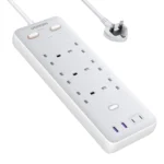 UGREEN 65W 6-Outlet Surge Protector Master Switch Extention Code With Dual Type-C Port + Dual USB Ports - S551 - 35011 - 1 Year Warranty