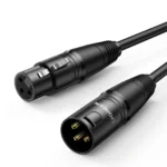 UGREEN 5 Meter XLR Cannon Male to Female Microphone Extension Audio Cable (Black) – AV130 - 20712 - 1 Year Warranty