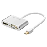 UGREEN Mini DP to HDMI + VGA Converter - MD115 - 20421 - 1 Year Warranty