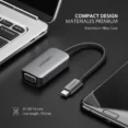 UGREEN Type-C To VGA Aluminum Alloy Converter - CM160 - 50316 - 1 Year Warranty - Image 2