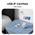 UGREEN 1 Meter 240W E-Marker Chip USB-IF Certified Type-C to Type-C PD Fast Charging Cable - L534 - 75731 - 1 Year Warranty - Image 5