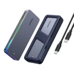 UGREEN 20Gbps M.2 NVMe RGB Lighting Aluminum Alloy Enclosure - CM777 - 25665 - 1 Year Warranty
